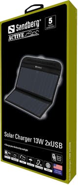 Sandberg Sandberg Solar Charger 13W 2xUSB Sandberg Sandberg Solar Charger 13W 2xUSB