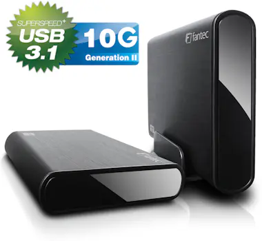 Fantec Fantec DB-ALU31 Caja de disco duro (HDD) Negro 3.5 Fantec Fantec DB-ALU31 Caja de disco duro (HDD) Negro 3.5