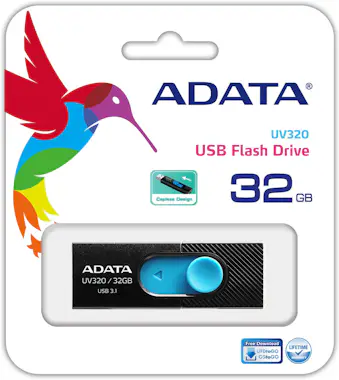 Adata ADATA UV320 unidad flash USB 32 GB USB tipo A 3.2 Adata ADATA UV320 unidad flash USB 32 GB USB tipo A 3.2