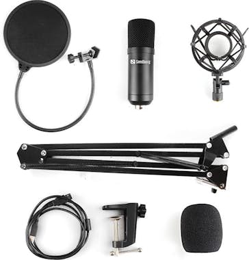 Sandberg Sandberg Streamer USB Microphone Kit Sandberg Sandberg Streamer USB Microphone Kit
