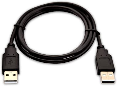V7 V7 USB-A (macho) a USB-A (macho) de 1 m - Color ne V7 V7 USB-A (macho) a USB-A (macho) de 1 m - Color ne