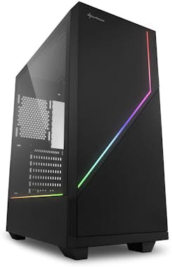 Sharkoon Sharkoon RGB FLOW Midi Tower Negro Sharkoon Sharkoon RGB FLOW Midi Tower Negro