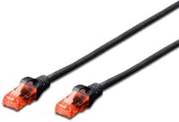 Ewent Ewent EW-6U-005 cable de red Negro 0,5 m Cat6 U/UT