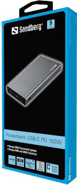 Sandberg Sandberg Powerbank USB-C PD 100W 20000