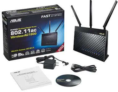 Asus ASUS RT-AC68U router inalámbrico Gigabit Ethernet Asus ASUS RT-AC68U router inalámbrico Gigabit Ethernet