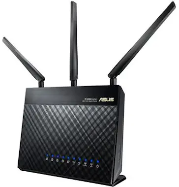 Asus ASUS RT-AC68U router inalámbrico Gigabit Ethernet Asus ASUS RT-AC68U router inalámbrico Gigabit Ethernet