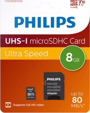 Philips Philips FM08MP45B/00 memoria flash 8 GB MicroSDHC