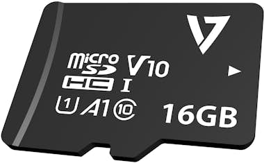 V7 V7 Tarjeta Micro-SDXC Clase 10 U1 A1 V10 de 16GB + V7 V7 Tarjeta Micro-SDXC Clase 10 U1 A1 V10 de 16GB +