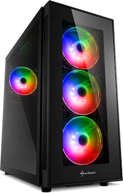 Sharkoon Sharkoon TG5 Pro RGB Midi Tower Negro Sharkoon Sharkoon TG5 Pro RGB Midi Tower Negro