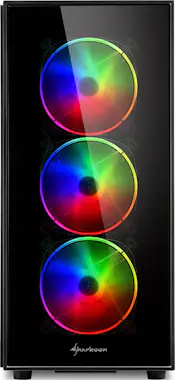 Sharkoon Sharkoon TG5 Pro RGB Midi Tower Negro Sharkoon Sharkoon TG5 Pro RGB Midi Tower Negro