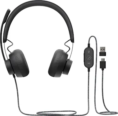 Logitech Logitech Zone Wired UC Auriculares Diadema USB Tip Logitech Logitech Zone Wired UC Auriculares Diadema USB Tip