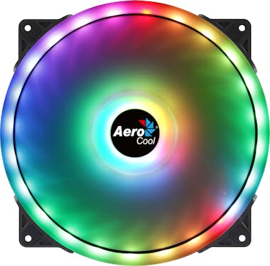 Aerocool Aerocool DUO20 Ventilador PC 20cm ARGB LED Dual Ri Aerocool Aerocool DUO20 Ventilador PC 20cm ARGB LED Dual Ri