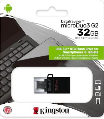 Kingston Kingston Technology DataTraveler microDuo3 G2 unid Kingston Kingston Technology DataTraveler microDuo3 G2 unid