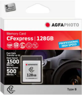 Agfaphoto AgfaPhoto CFexpress Professional memoria flash 128 Agfaphoto AgfaPhoto CFexpress Professional memoria flash 128