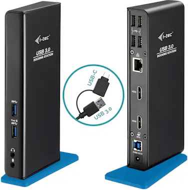 i-tec i-tec USB 3.0/USB-C Dual HDMI Docking Station i-tec i-tec USB 3.0/USB-C Dual HDMI Docking Station