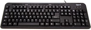 iggual iggual CK-BASIC-120T teclado USB QWERTY Español Ne