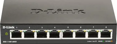 D-Link D-Link DGS-1100-08V2 switch Gestionado Gigabit Eth D-Link D-Link DGS-1100-08V2 switch Gestionado Gigabit Eth