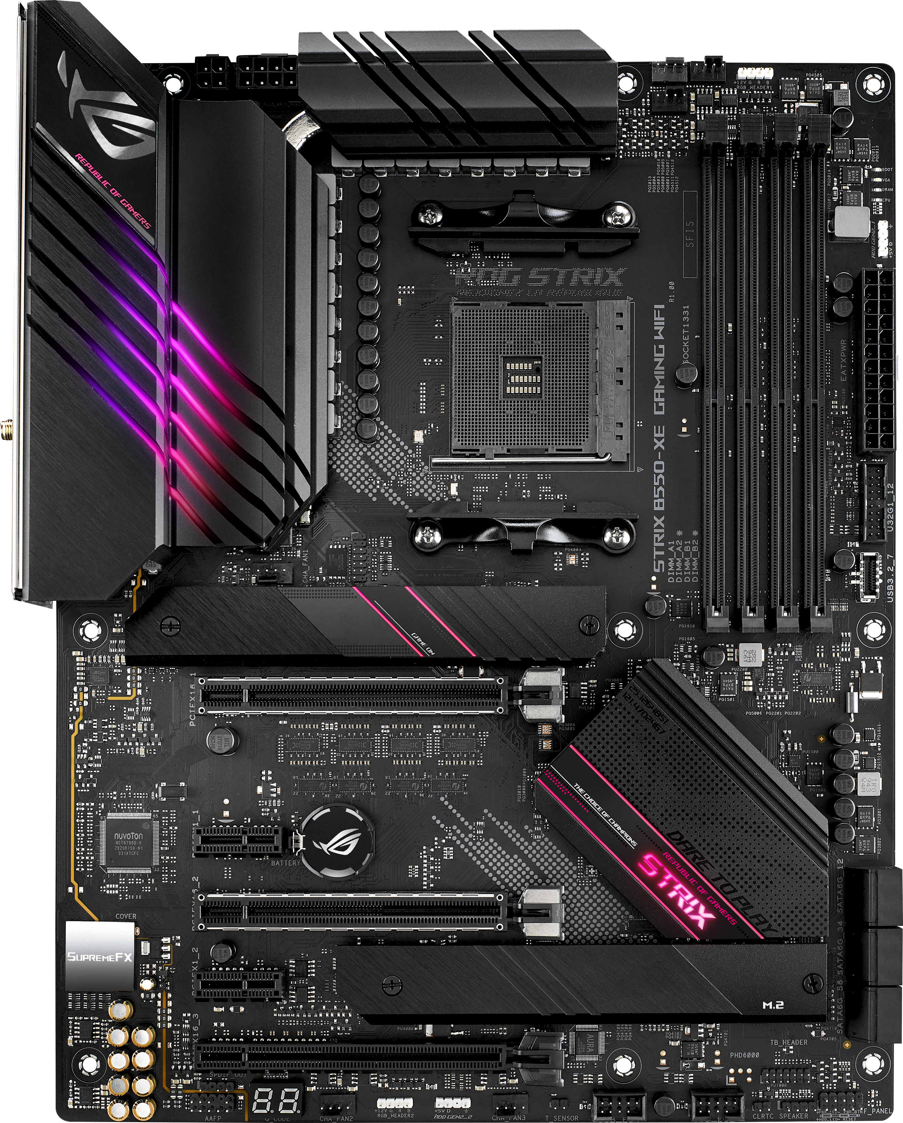 asus rog strix b550-xe gaming wifi amd b550 atx