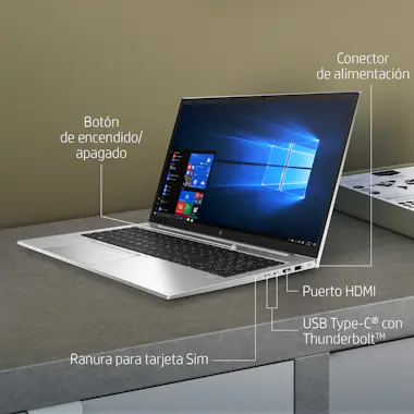 HP HP EliteBook 850 G7 Portátil 39,6 cm (15.6"") Full HP HP EliteBook 850 G7 Portátil 39,6 cm (15.6"") Full