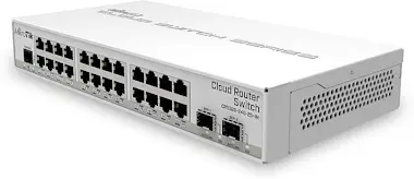 Mikrotik Mikrotik CRS326-24G-2S+IN switch Gestionado Gigabi Mikrotik Mikrotik CRS326-24G-2S+IN switch Gestionado Gigabi