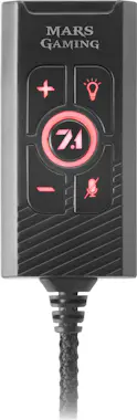 Mars Gaming Mars Gaming MSC2 tarjeta de audio 7.1 canales USB Mars Gaming Mars Gaming MSC2 tarjeta de audio 7.1 canales USB