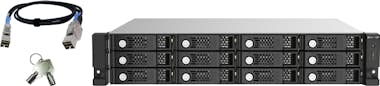 QNAP QNAP TL-R1220Sep-RP Carcasa de disco duro/SSD Negr QNAP QNAP TL-R1220Sep-RP Carcasa de disco duro/SSD Negr