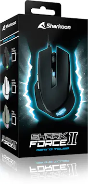 Sharkoon Sharkoon SHARK Force II ratón mano derecha USB tip Sharkoon Sharkoon SHARK Force II ratón mano derecha USB tip