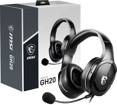MSI MSI Immerse GH20 Auriculares Diadema Conector de 3 MSI MSI Immerse GH20 Auriculares Diadema Conector de 3