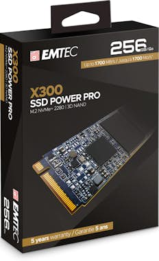 Emtec Emtec X300 M.2 256 GB PCI Express 3.0 3D NAND NVMe