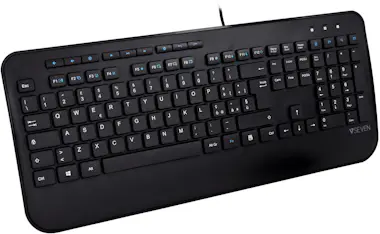 V7 V7 Teclado multimedia USB profesional – IT V7 V7 Teclado multimedia USB profesional – IT