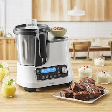 Moulinex Moulinex Click Chef HF452 1400 W 3,6 L Negro, Blan Moulinex Moulinex Click Chef HF452 1400 W 3,6 L Negro, Blan