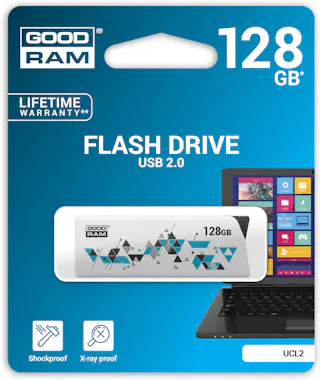GOODRAM Goodram UCL2 unidad flash USB 128 GB USB tipo A 2. GOODRAM Goodram UCL2 unidad flash USB 128 GB USB tipo A 2.