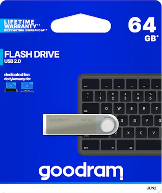 GOODRAM Goodram UUN2 USB 2.0 unidad flash USB 64 GB USB ti GOODRAM Goodram UUN2 USB 2.0 unidad flash USB 64 GB USB ti