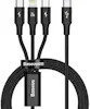 Baseus Baseus Rapid 3-in-1 cable USB 1,5 m USB A USB C.Mi Baseus Baseus Rapid 3-in-1 cable USB 1,5 m USB A USB C.Mi