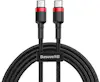 Baseus Baseus Cafule cable USB 2 m USB C Negro, Rojo Baseus Baseus Cafule cable USB 2 m USB C Negro, Rojo