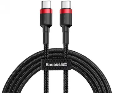 Baseus Baseus Cafule cable USB 2 m USB C Negro, Rojo Baseus Baseus Cafule cable USB 2 m USB C Negro, Rojo