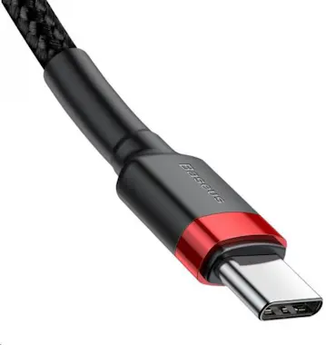 Baseus Baseus Cafule cable USB 2 m USB C Negro, Rojo Baseus Baseus Cafule cable USB 2 m USB C Negro, Rojo