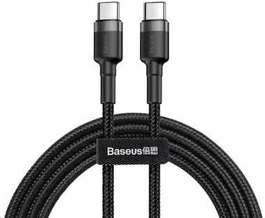 Baseus Baseus Cafule cable USB 2 m USB C Negro, Gris Baseus Baseus Cafule cable USB 2 m USB C Negro, Gris