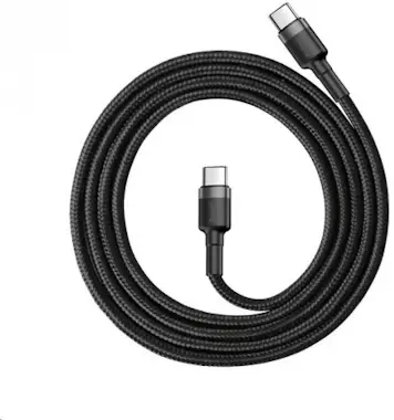 Baseus Baseus Cafule cable USB 2 m USB C Negro, Gris Baseus Baseus Cafule cable USB 2 m USB C Negro, Gris
