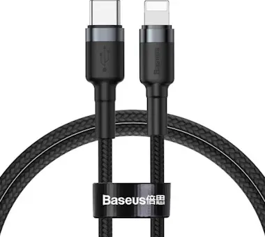 Baseus Baseus Cafule 1 m Negro, Gris Baseus Baseus Cafule 1 m Negro, Gris