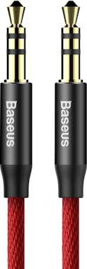 Baseus Baseus CAM30B91 cable de audio 1 m 3,5mm Negro, Ro