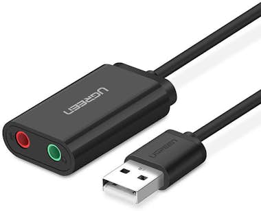 Ugreen Ugreen 30724 tarjeta de audio 2.0 canales USB Ugreen Ugreen 30724 tarjeta de audio 2.0 canales USB