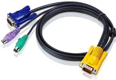 Aten Aten Cable KVM PS/2 con SPHD 3 en 1 de 3 m Aten Aten Cable KVM PS/2 con SPHD 3 en 1 de 3 m