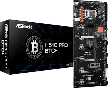 Asrock Asrock H510 Pro BTC+ Intel H510 LGA 1200 Asrock Asrock H510 Pro BTC+ Intel H510 LGA 1200