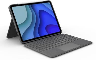 Logitech Logitech Folio Touch Gris Smart Connector QWERTZ A Logitech Logitech Folio Touch Gris Smart Connector QWERTZ A
