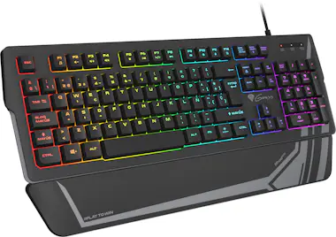 Genesis GENESIS Rhod 350 RGB teclado USB QWERTY Español Ne Genesis GENESIS Rhod 350 RGB teclado USB QWERTY Español Ne