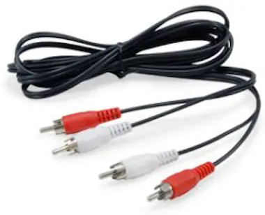 Equip Equip 147094 cable de audio 2,5 m 2 x RCA Negro Equip Equip 147094 cable de audio 2,5 m 2 x RCA Negro