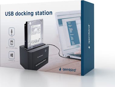 Gembird Gembird HD32-U2S-5 base de conexión para disco dur Gembird Gembird HD32-U2S-5 base de conexión para disco dur
