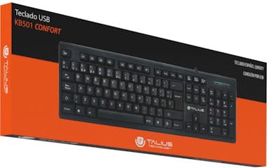 Talius TALIUS KB501 teclado USB QWERTY Inglés, Español Ne