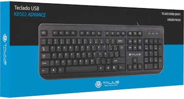 Talius TALIUS KB502 teclado USB QWERTY Español Negro